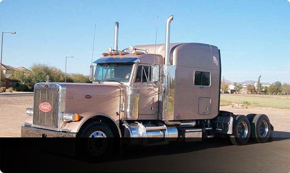 Metallic Kenworth Truck